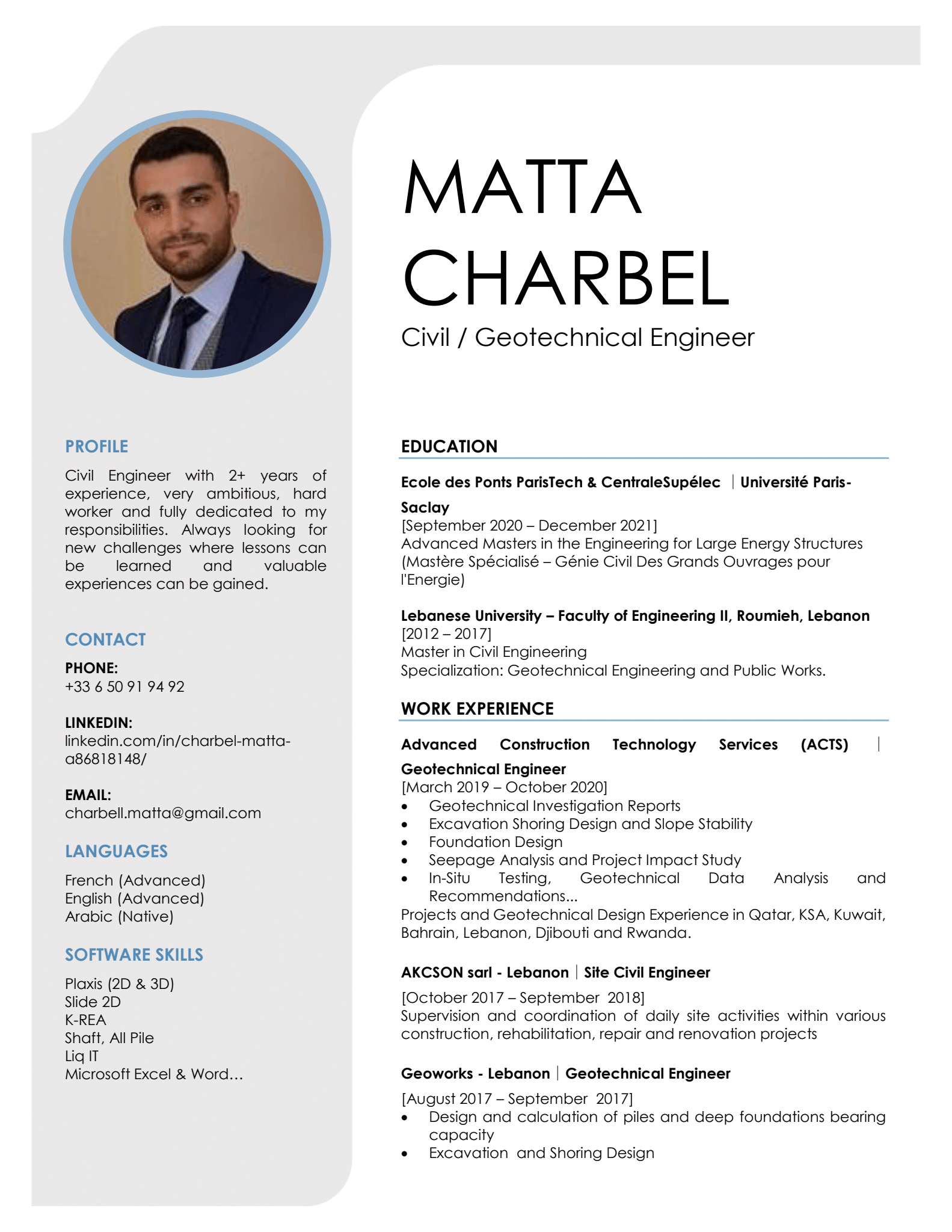 CV Charbel Matta